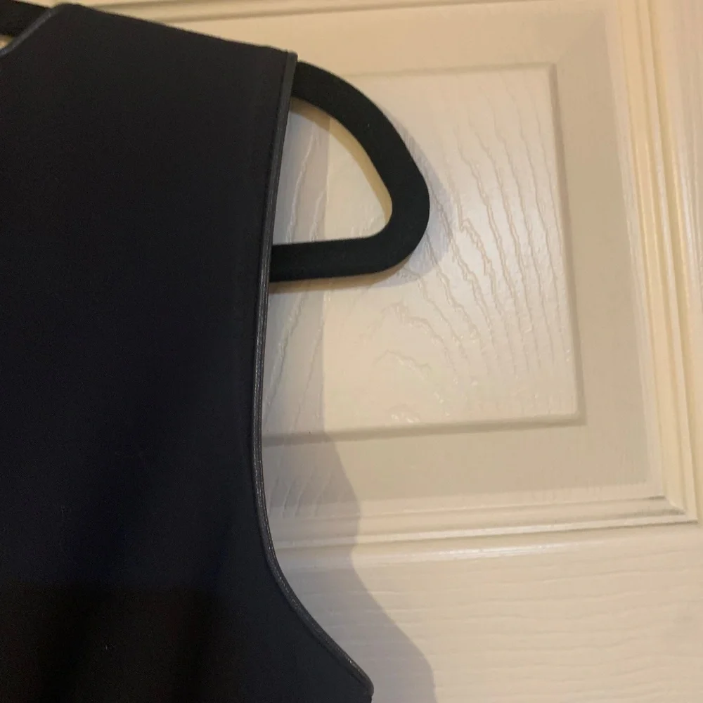 Tory Burch Navy Blue Sleeveless Lined Dress sz 6